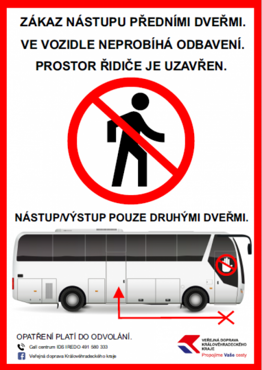 Cestování autobusem v době koronaviru