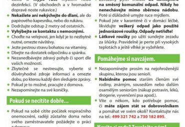 Informace ke koronaviru