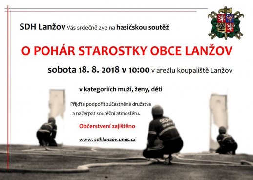 O pohár starostky Obce LAnžov