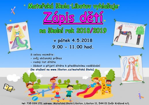Zápis dětí
